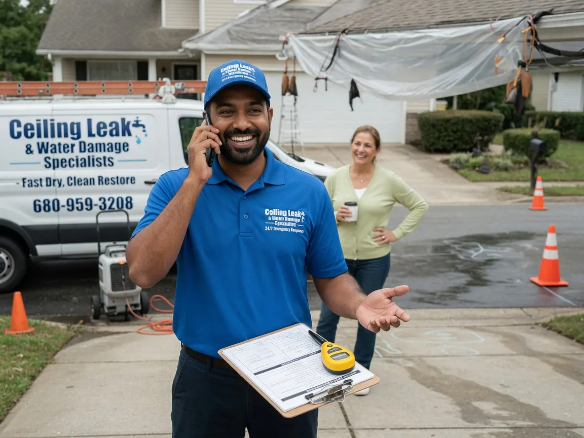 Ceiling Leak Cleanup East Dublin, GA FAQs